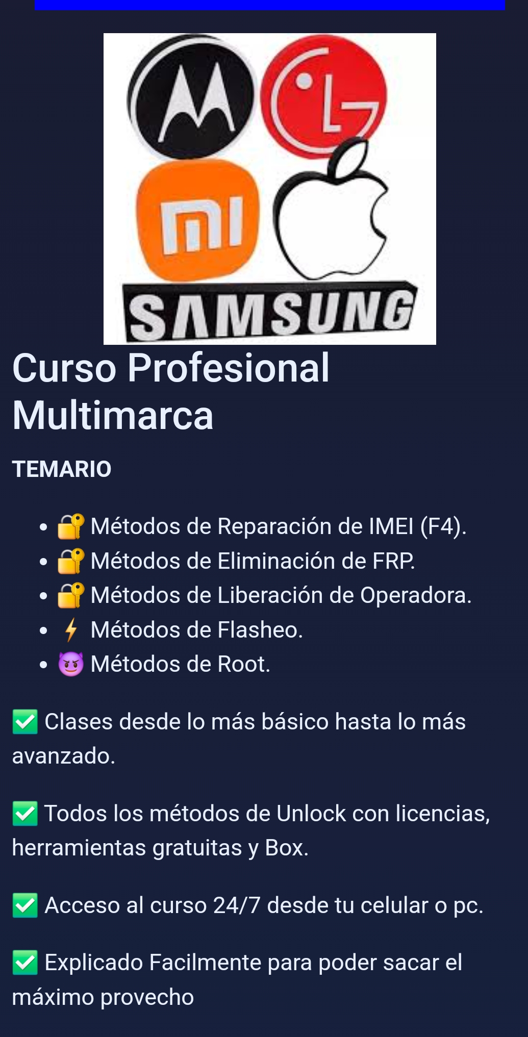 Curso Multimarca