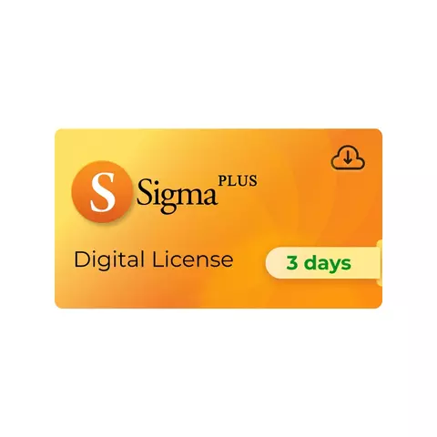 Licencia Sigma Plus por 3 días