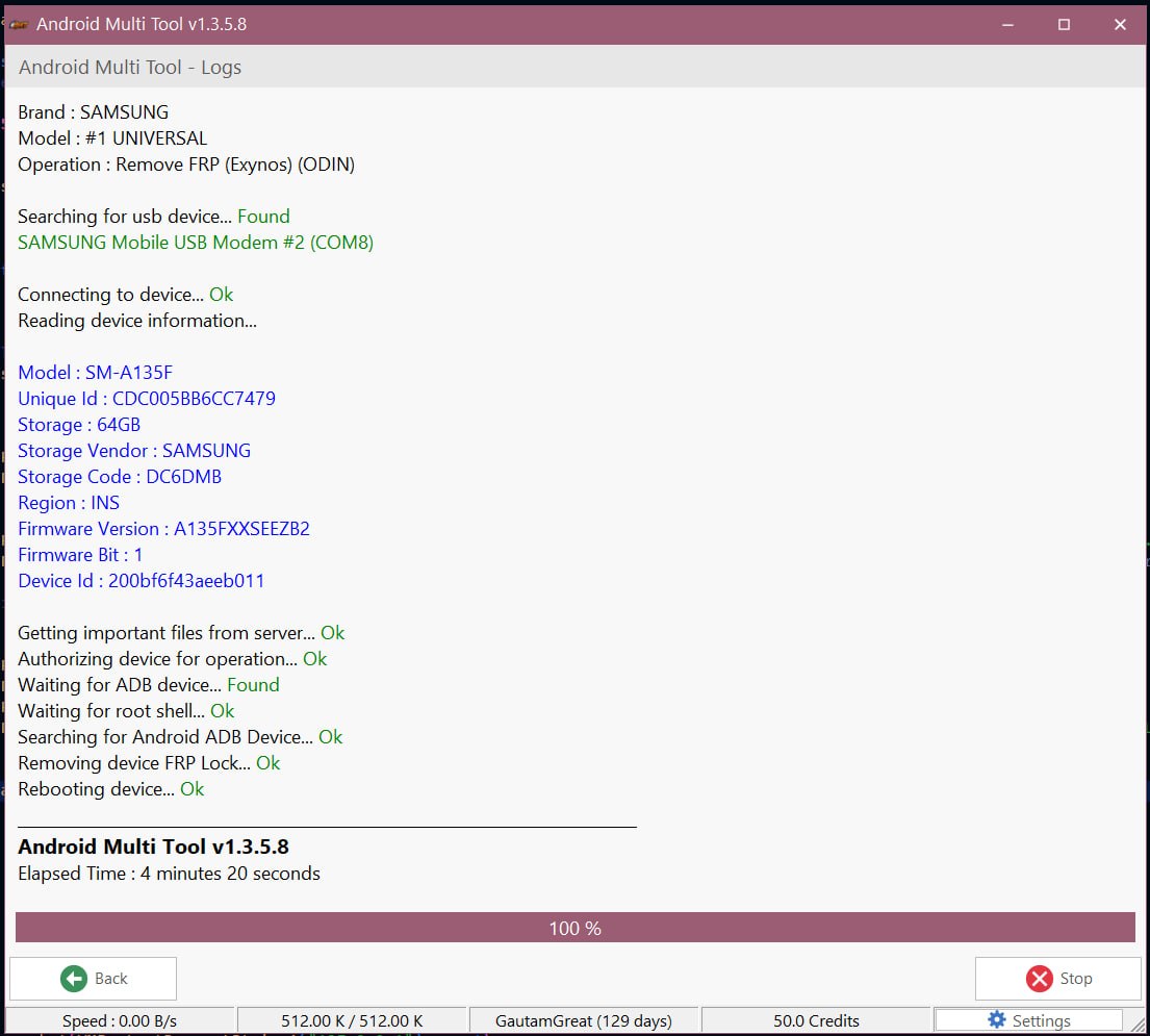 A135m frp Security Patch:  2026-02-05
