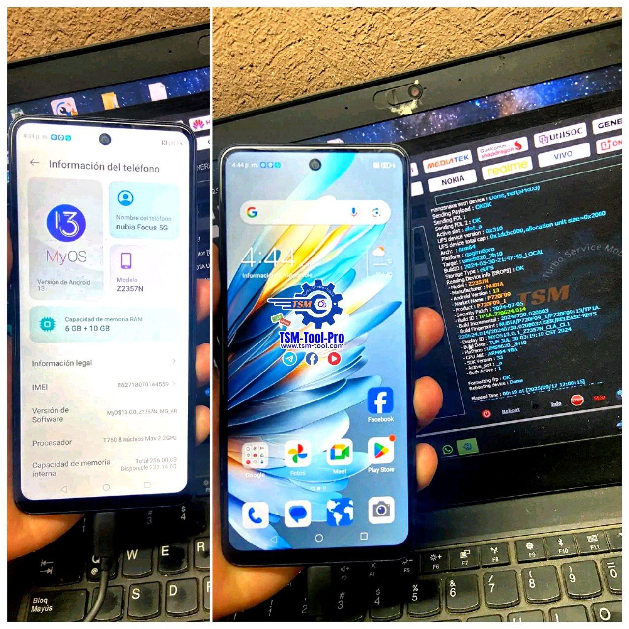 Remove FRP ZTE Nubia Focus 5G