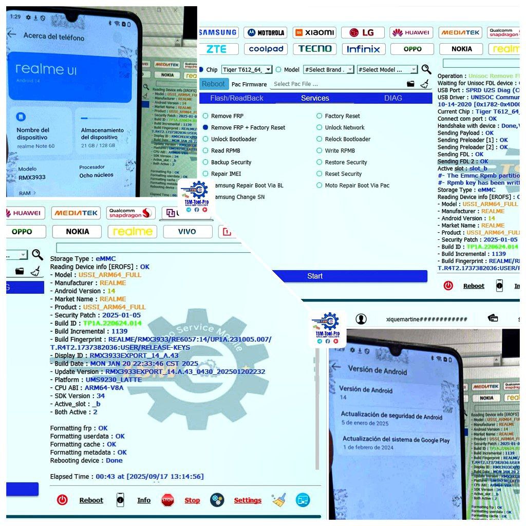 Frp Realme Note 60