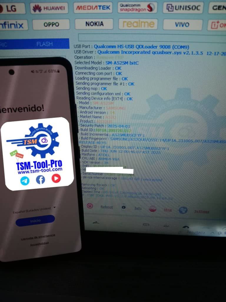 Frp SAMSUNG A52
