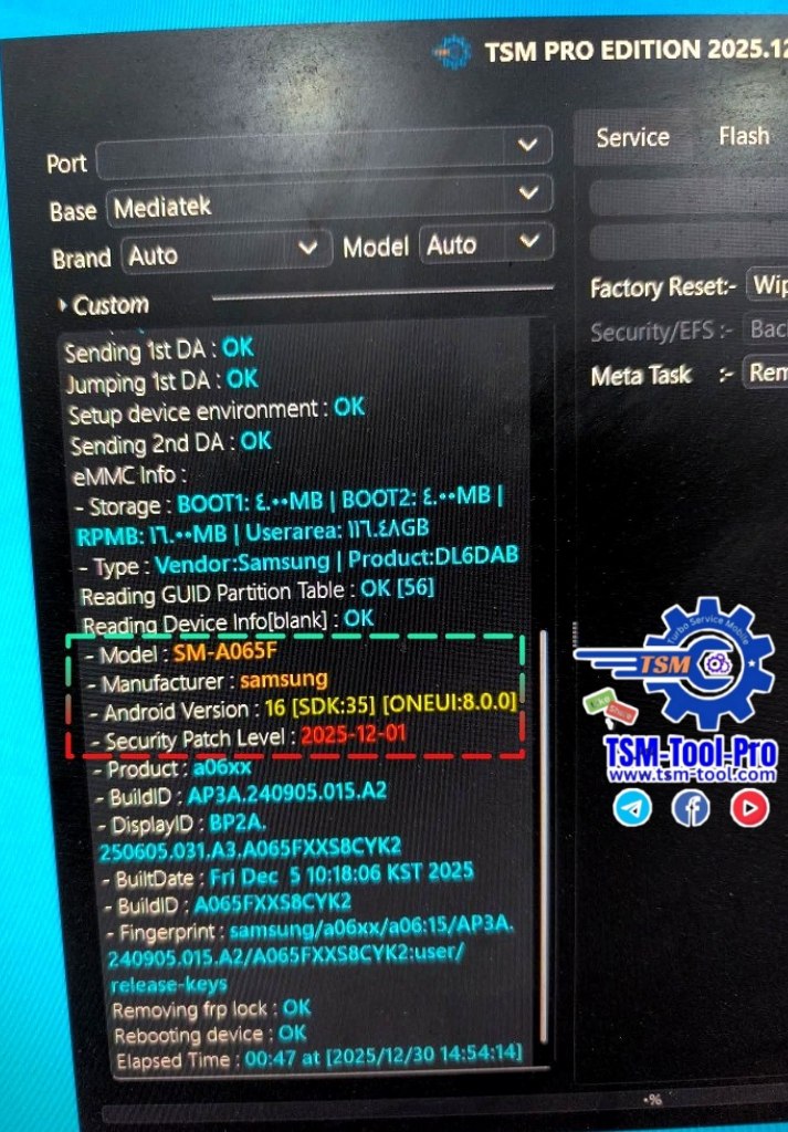 Remove FRP GALAXY A06