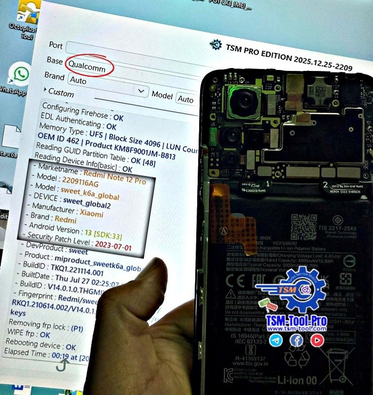 Remove FRP Redmi Note 12 PRO
