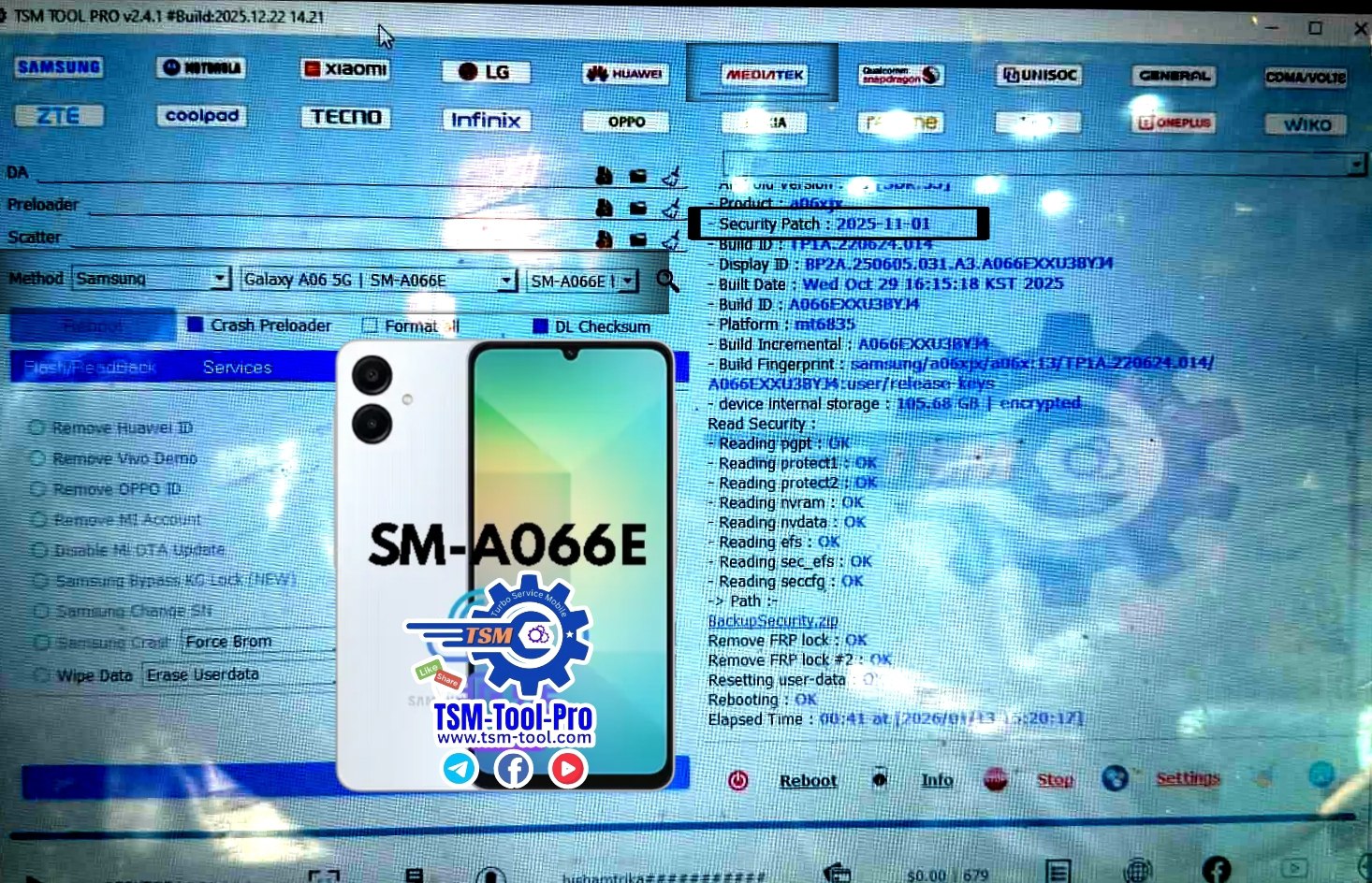 Remove FRP GALAXY A06